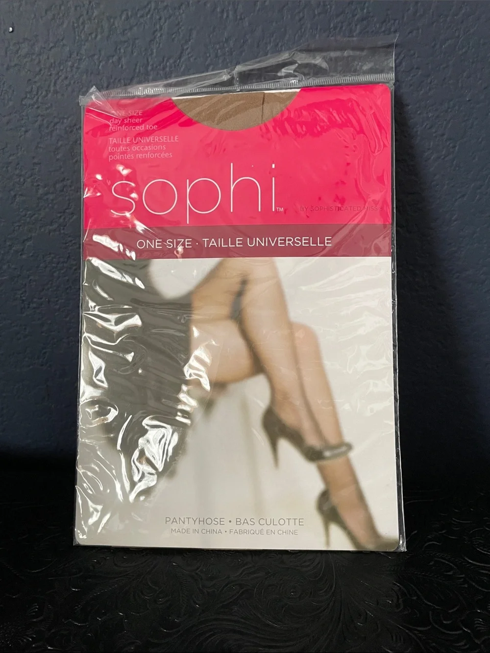 Sophia Pink Sheer Tights & Cozy Pink Slipper Socks Bundle